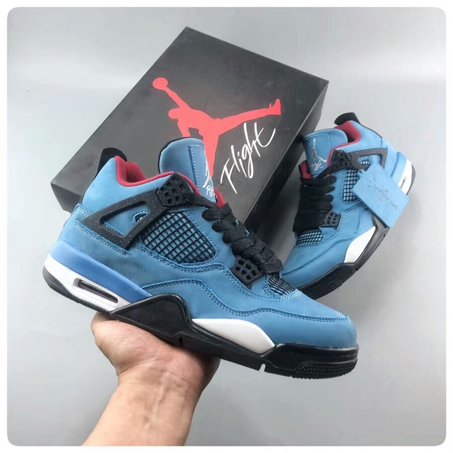 x Air Jordan 4 Houston Oilers Shoes